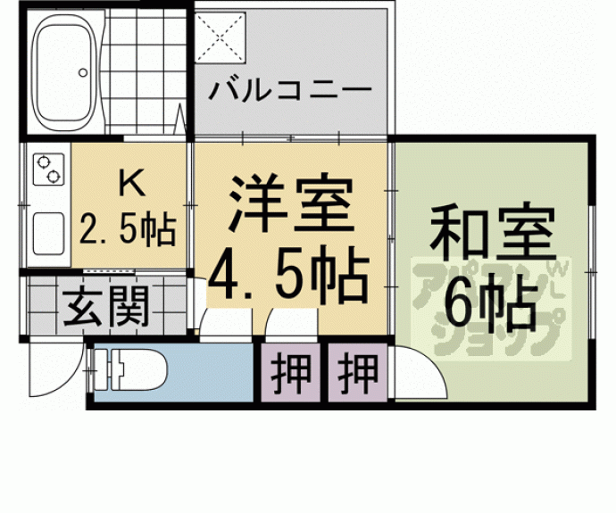 【石原マンション】間取