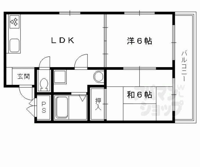 【ハイメゾン伊藤】間取