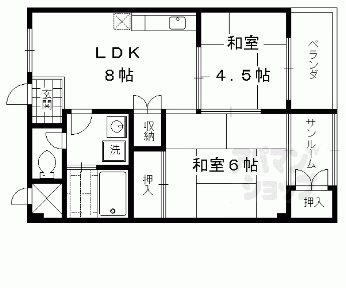 【グレースコート】間取