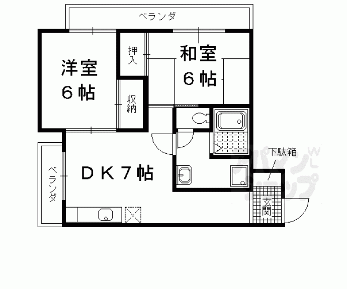 【コープＫＩＺＡＫＩ】間取