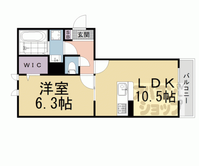 【グラシア内畑】間取