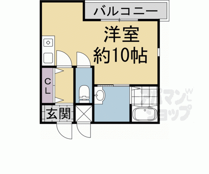 【ＷＩＮ深草枯木町】間取