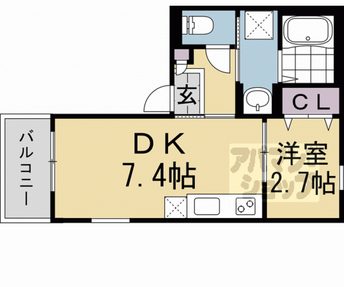 【Ｒ－ｓｍａｒｔ石田駅】間取