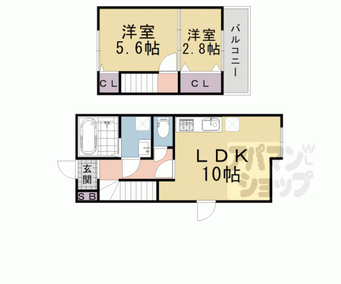 【松尾東ノ口町戸建て住宅】間取