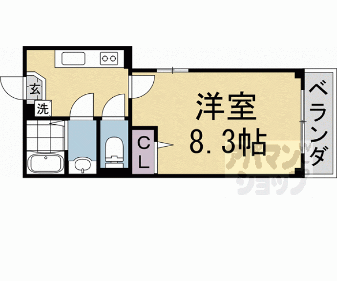 【ＮＯＢＬＥ妙心寺】間取