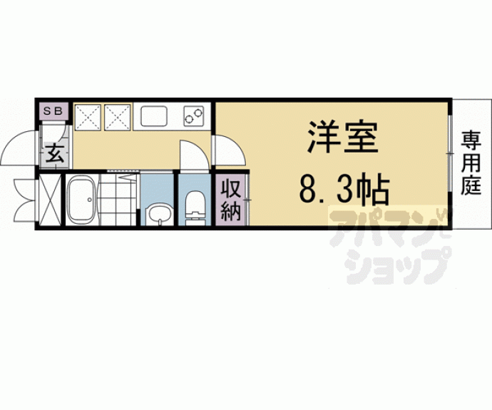 【Ｌｉｌａ西大路】間取