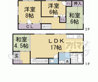 【御陵池堤町貸家】