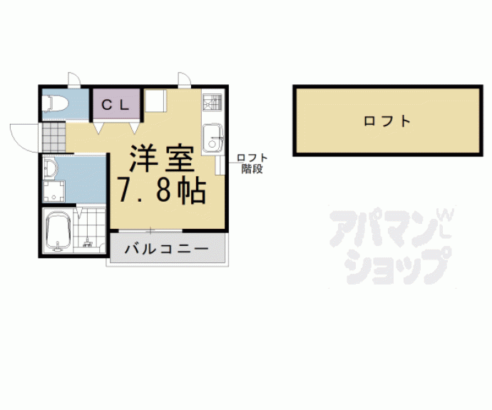 【コンフォール成町】間取