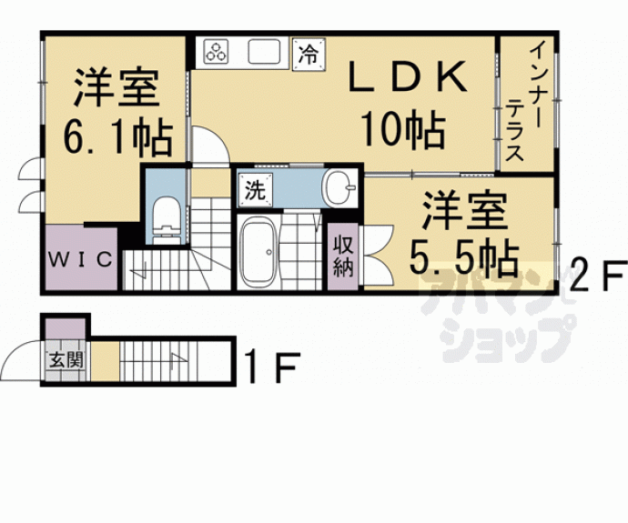 【メゾン・ド・ベニール】間取