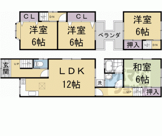 【横木２丁目貸家】