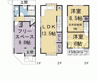 【小倉町南堀池貸家】