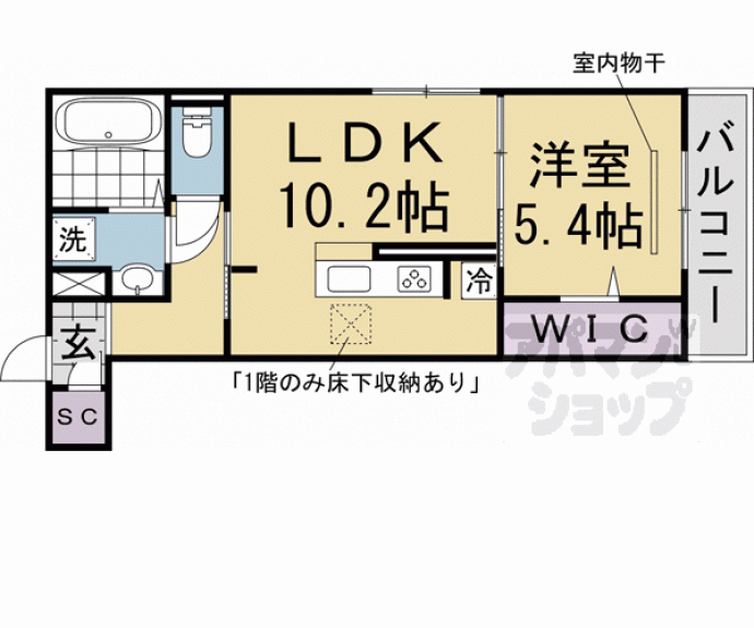 【ＴｈｅＢｏｎｄｓ三井寺】間取