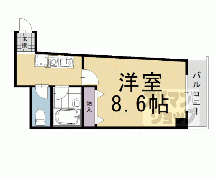 【ベレヴュー東山】間取