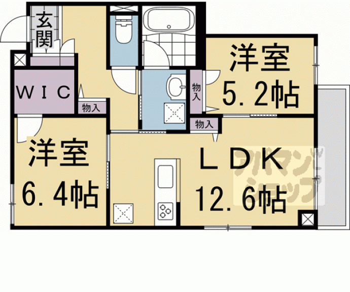 【コート学林】間取