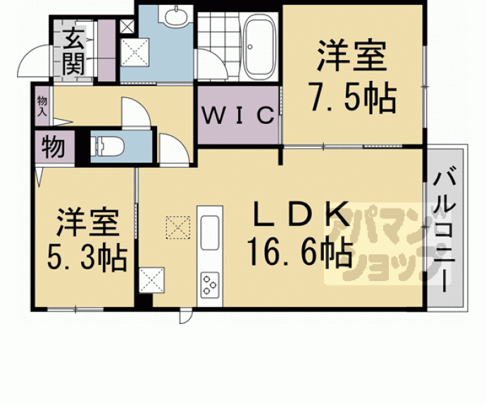 【コート学林】間取