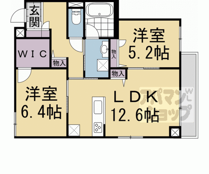 【コート学林】間取