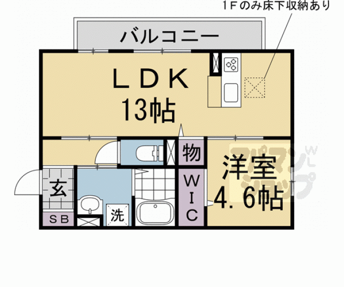 【ジラソーレ】間取