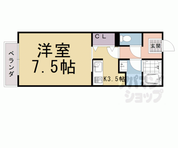 【ソレジオキタコセ】間取