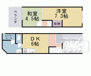 【鶏冠井町番田貸家】