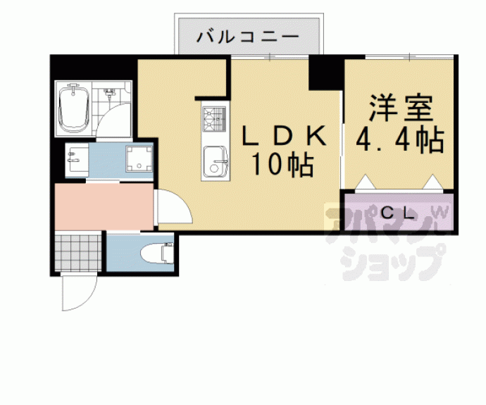 【Ｈａｌｅ　Ｌｕａｎａ東山】間取