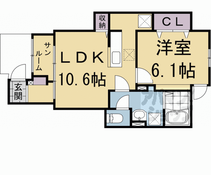 【ミラージュ】間取