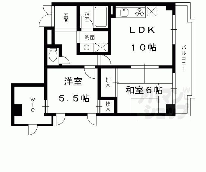 【グランメゾン千翠】間取