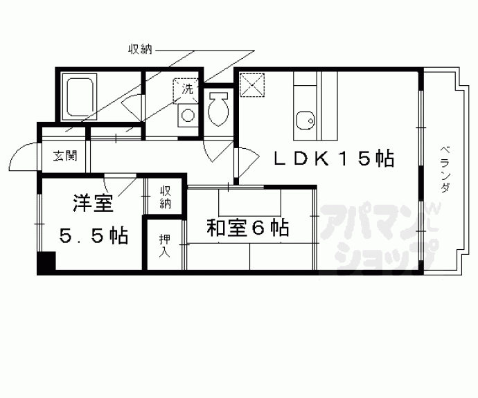 【グランメゾン千翠】間取