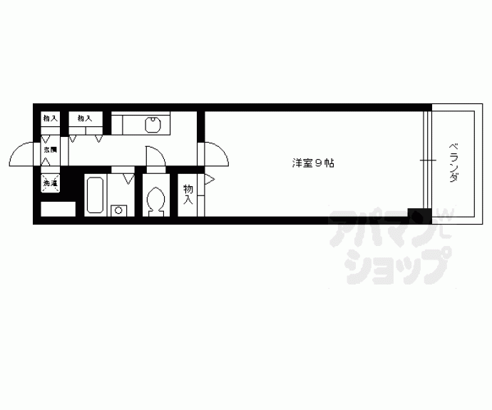 【スカイビュー東土川】間取