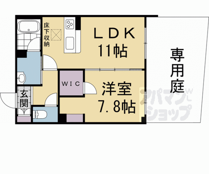 【シルフィード大宮五条】間取