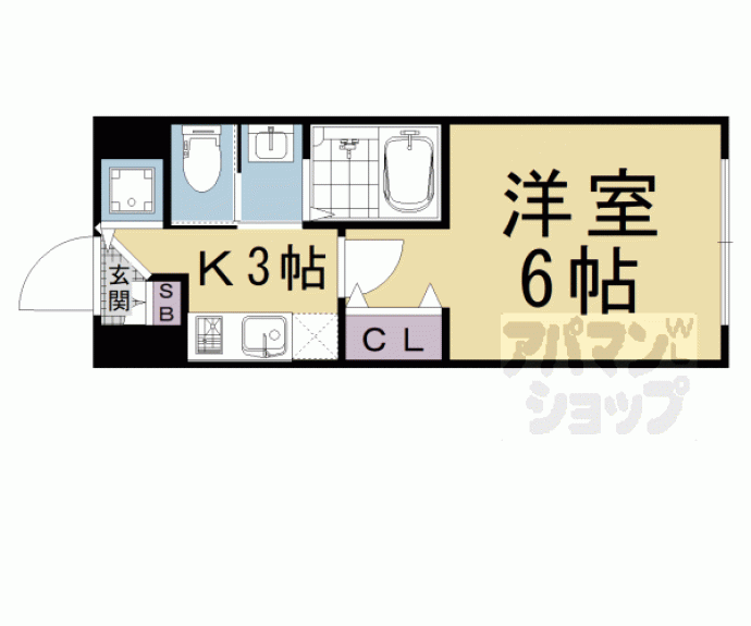 【シャイン東山】間取