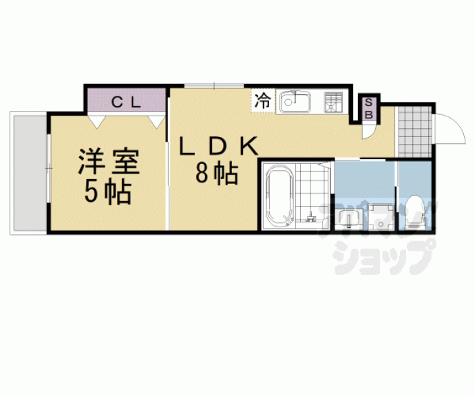 【シャイン東山】間取