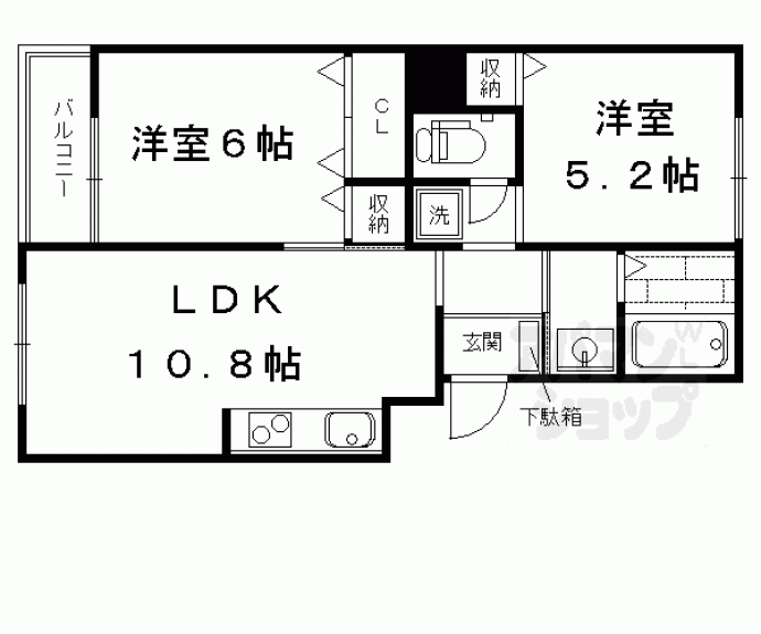 【ヴァンベール・プランタン】間取