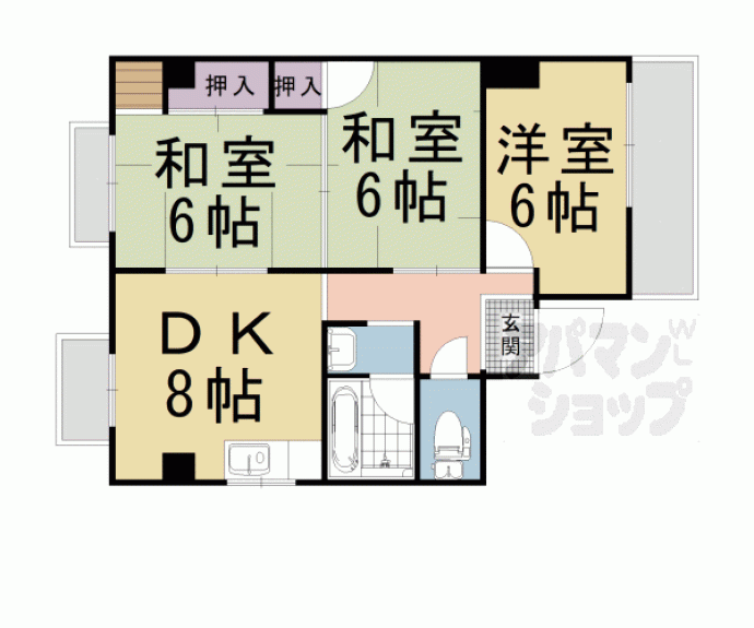 【芦屋マンション】間取