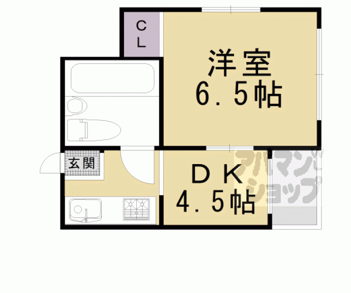 【シャロンＩＳＯＧＡＷＡ　２】間取