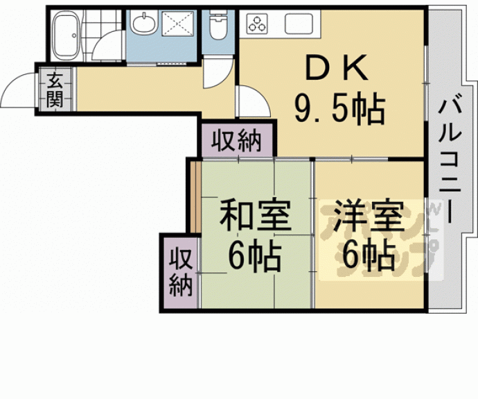 【サニーパーク小坂】間取