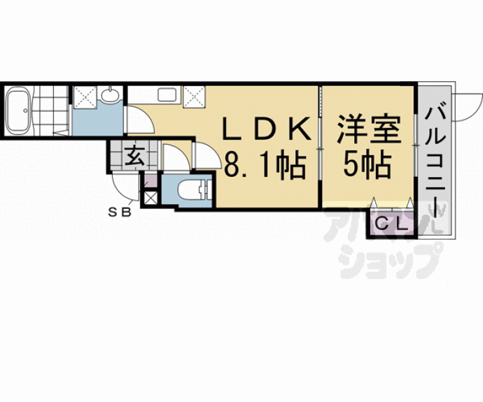 【ＣＡＳＡ　ＷＯＯＤ　東伊達】間取