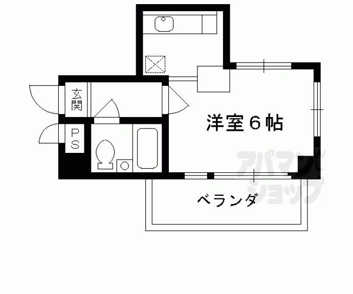 【シャトーふく】間取