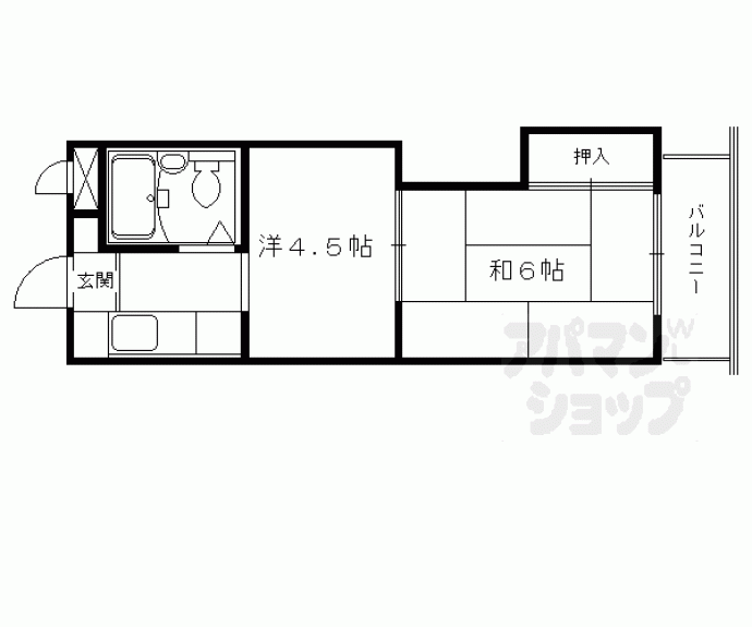 【エスポワール和】間取