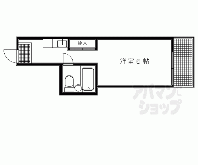 【プチ下立売】間取