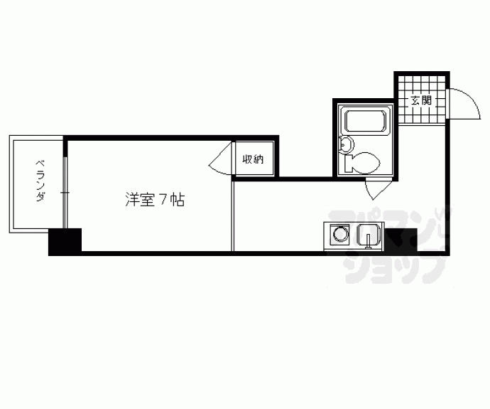 【万里小路アベニュー】間取