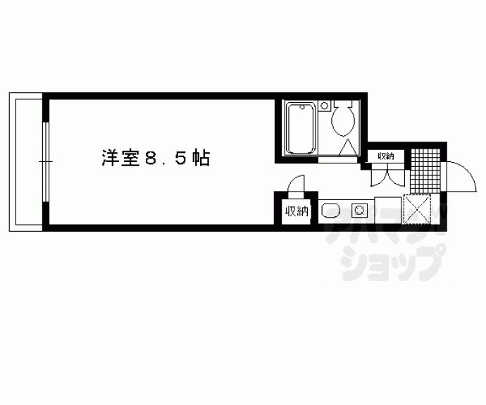 【ＣＡＳＡ・ＤＥ大橋】間取