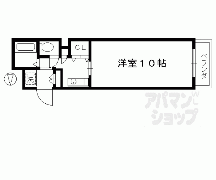 【ＣＡＳＡ・ＤＥ大橋】間取