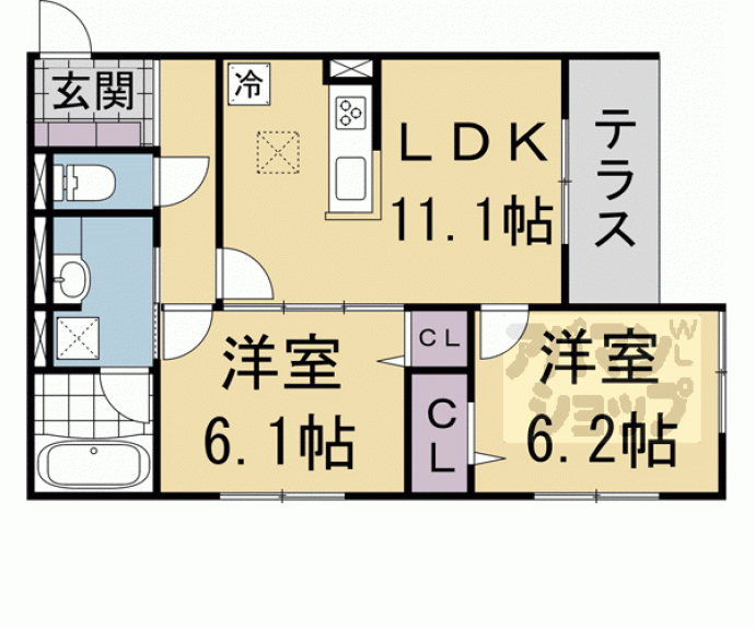 【アメニティ―・ノース】間取