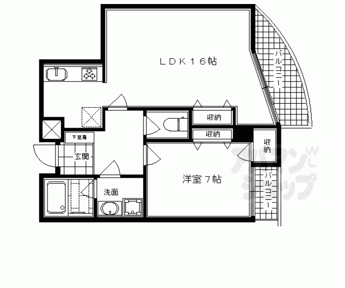 【たけうちビル】間取