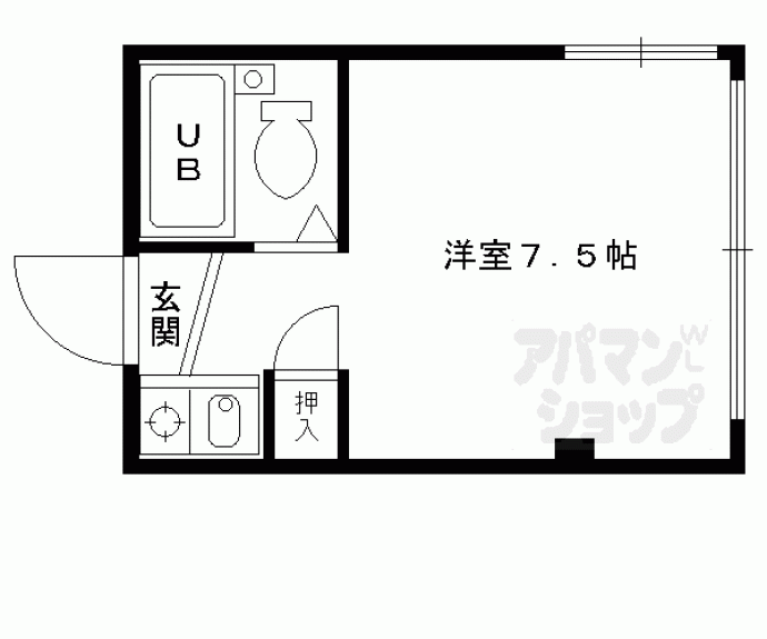 【ピエール四条】間取