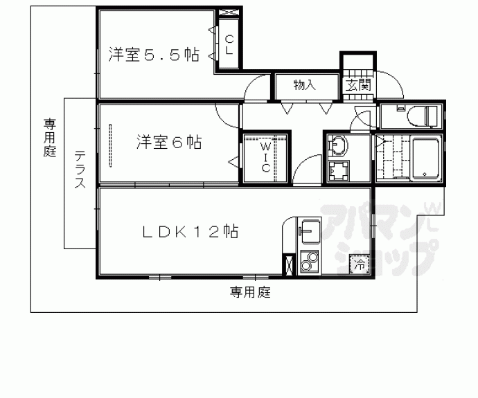 【メゾン・ド・ブリエ】間取