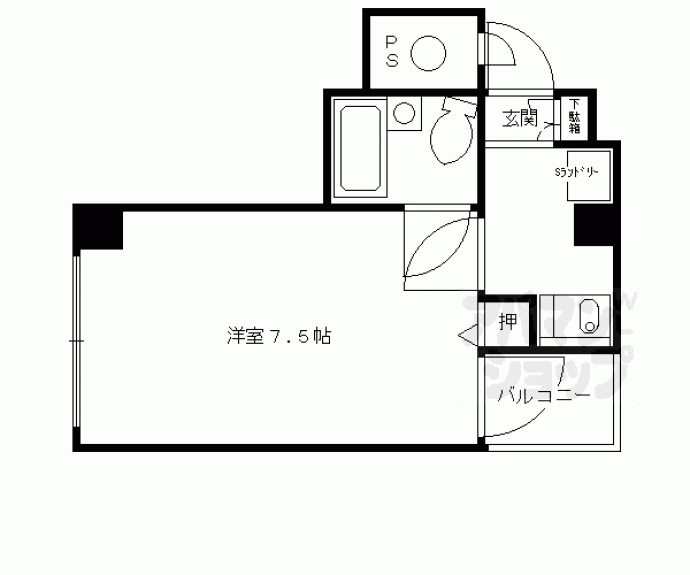 【ＤＥＴＯＭ－１四条大宮】間取