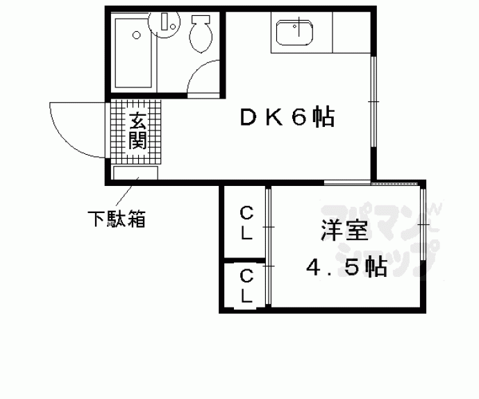 【室町マンション】間取