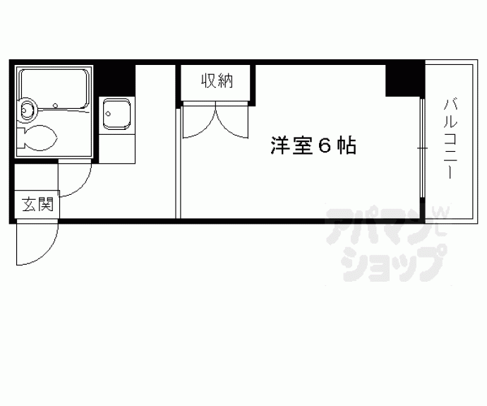 【ファーストコート御所室町】間取