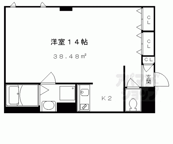 【烏丸アネックス】間取